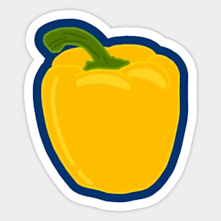 yellow pepper Sticker